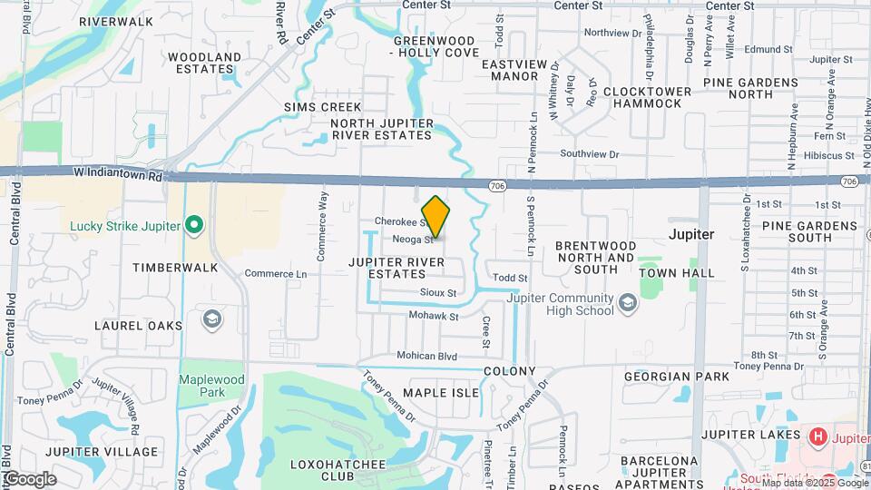 1104 Neoga St Map and Location Details