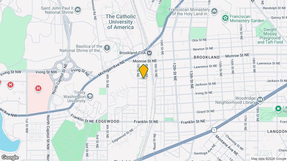 717 Kearny St NE Map and Location Details