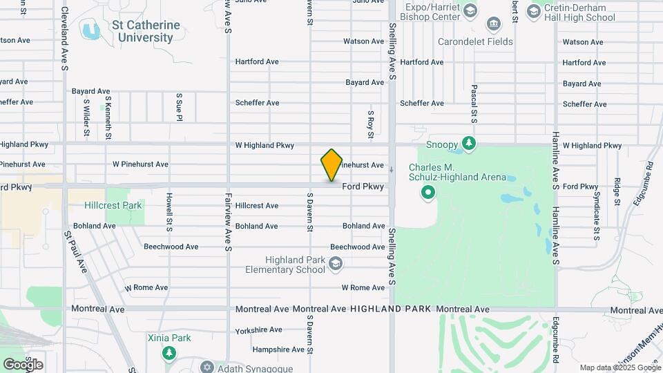 1672 Ford Pkwy Mapa y Detalles de la Ubicación