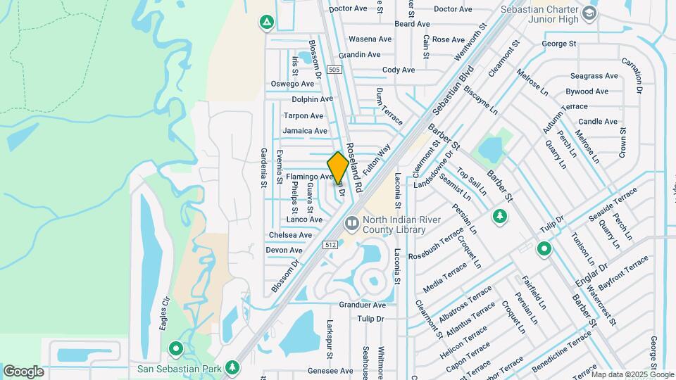 1026 Blossom Dr Map and Location Details