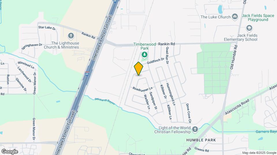2822 Canary Ln Map and Location Details