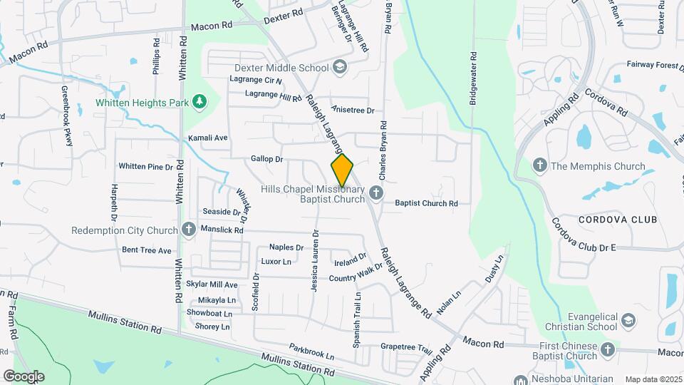 1136 Breezy Valley Dr Map and Location Details