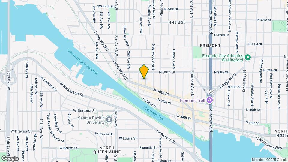 3617 Palatine Ave N Map and Location Details