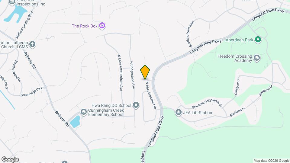 195 N Aberdeenshire Dr Mapa y Detalles de la Ubicación