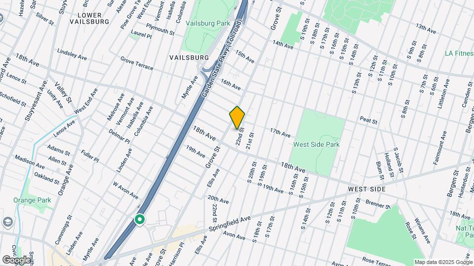 195 22nd St Map and Location Details