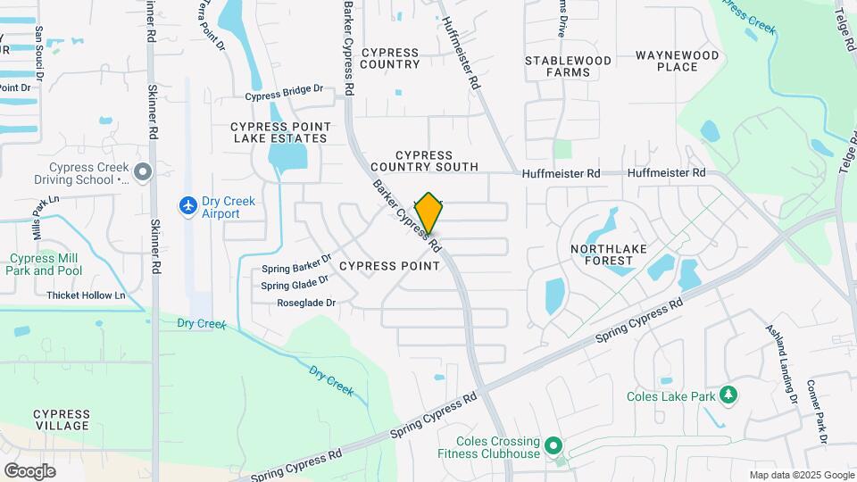 14443 Golden Cypress Ln Map and Location Details