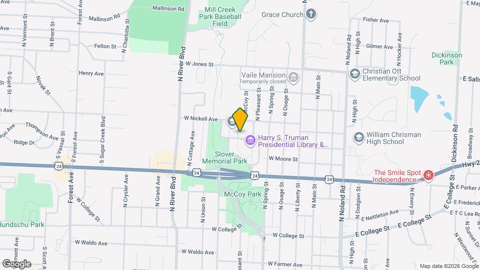 1203 N McCoy St Map and Location Details