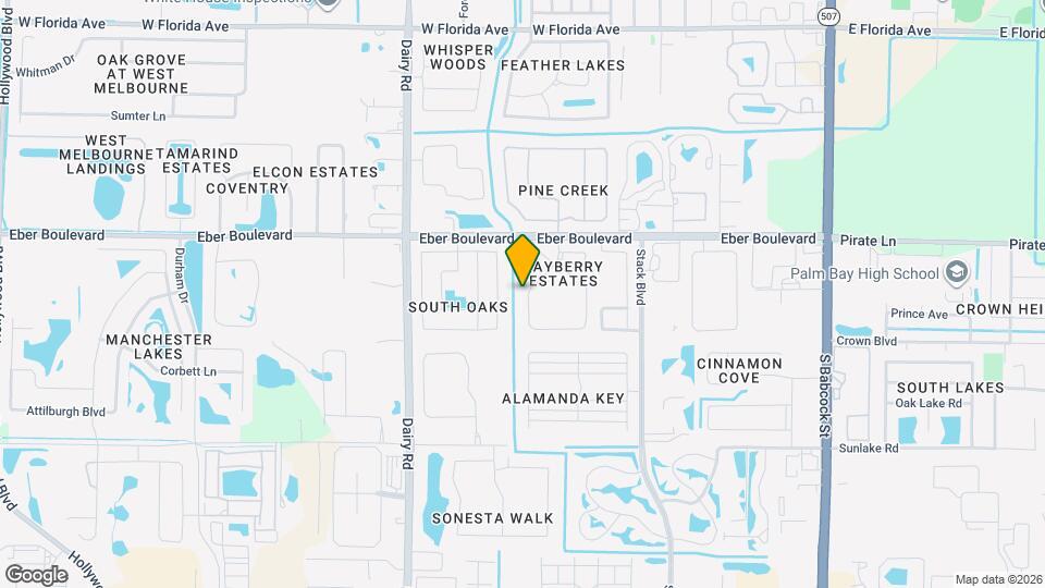 4117 Bayberry Dr Map and Location Details