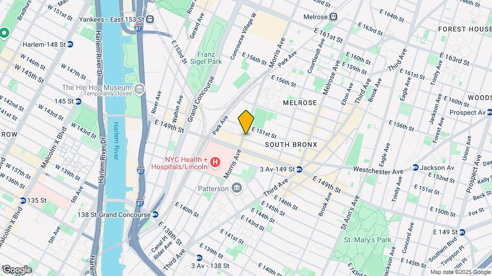 271 E 150th St Map and Location Details