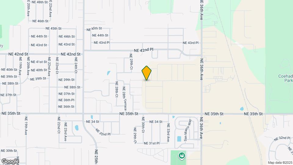 3080 NE 38th Ln Map and Location Details