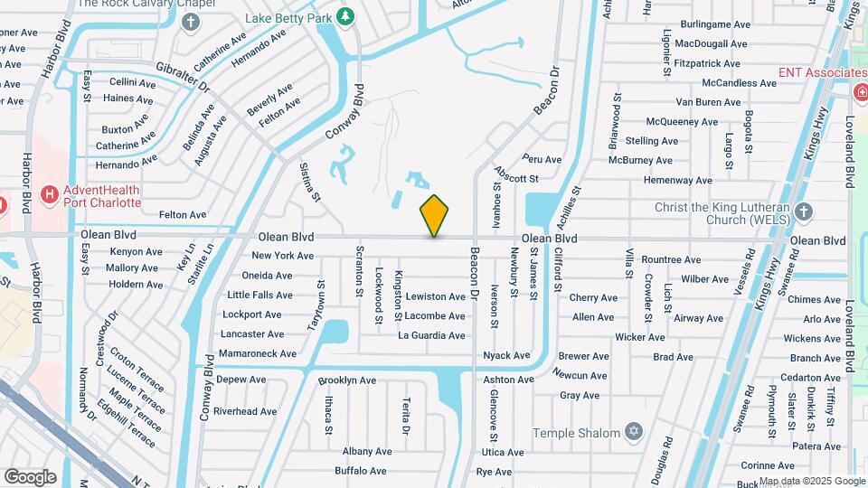 22425 Olean Blvd Mapa y Detalles de la Ubicación