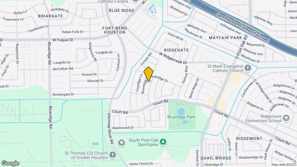 16130 Canaridge Dr Map and Location Details