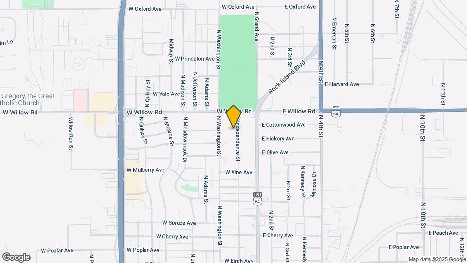 2210 N Independence St Map and Location Details