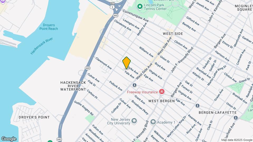 46 Yale Ave-Unit -2 Map and Location Details