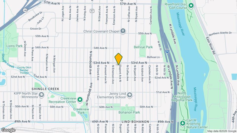 5247 Dupont Ave N Map and Location Details