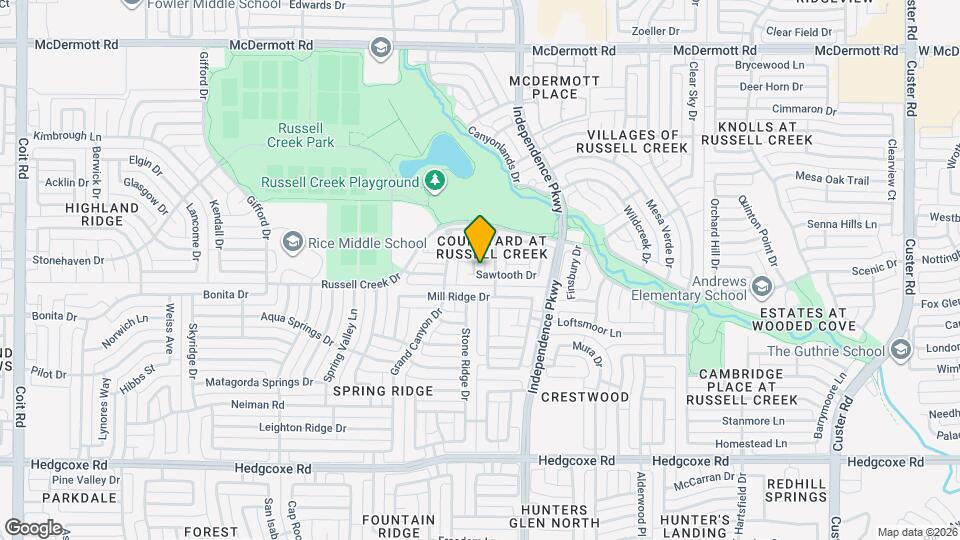 8400 Pipestone Dr Map and Location Details