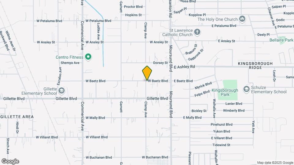 238 W Baetz Blvd Map and Location Details