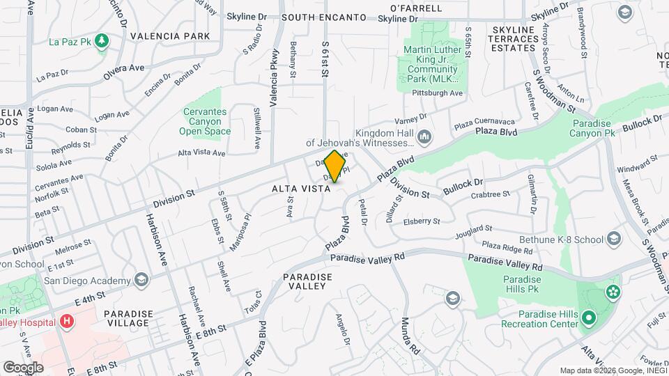 6124 Dracaena Ct Map and Location Details