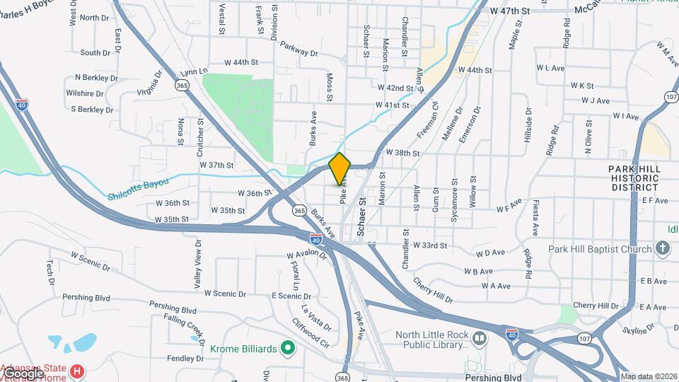 3519 Pike Ave Map and Location Details