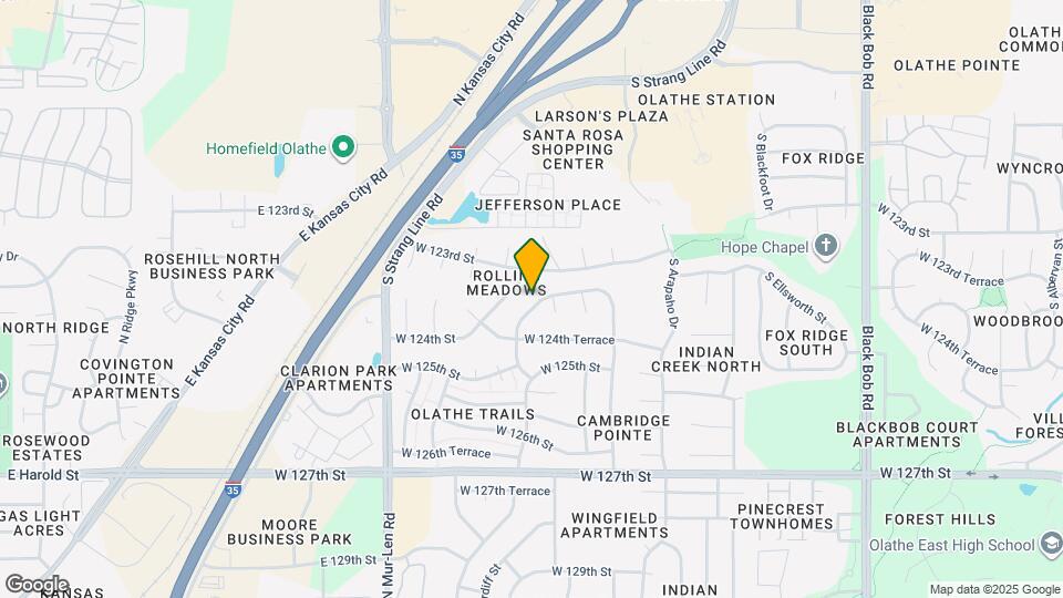 16200 W 124th Cir Map and Location Details