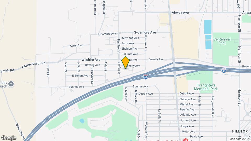 931 Berk Ave Map and Location Details