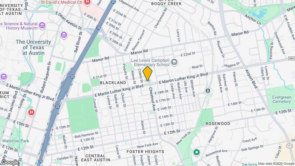 2210 E Martin Luther King Jr Blvd Map and Location Details