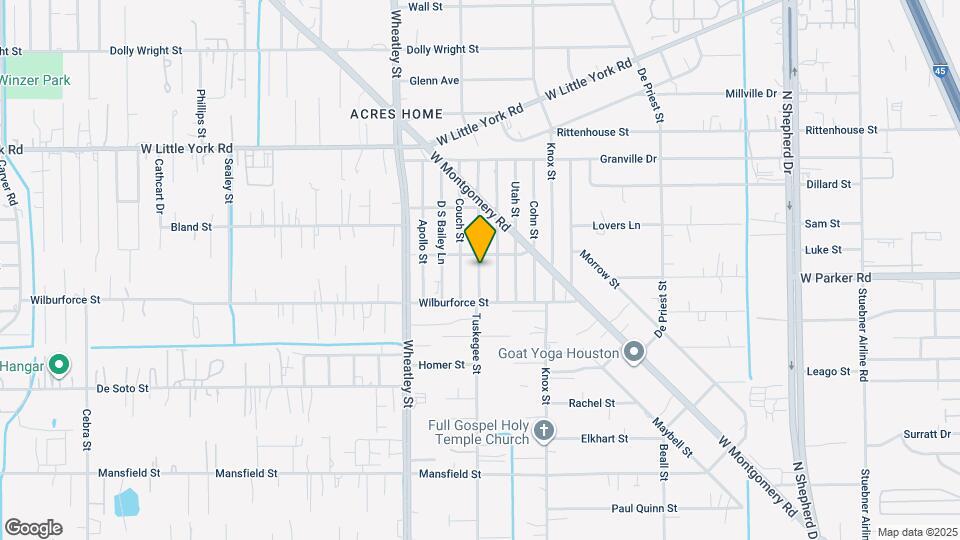 6530 Tuskegee St Map and Location Details