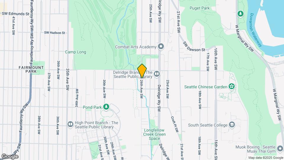 5432 26th Ave SW Map and Location Details