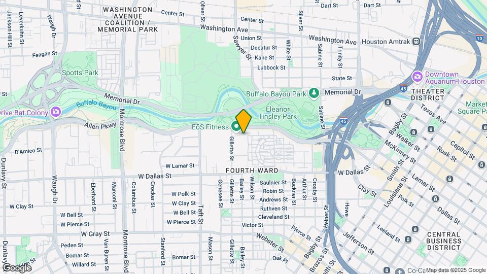 1711 Allen Pkwy Map and Location Details