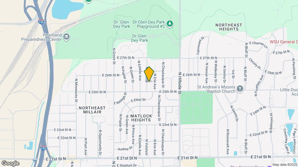 2626 N Volutsia Map and Location Details