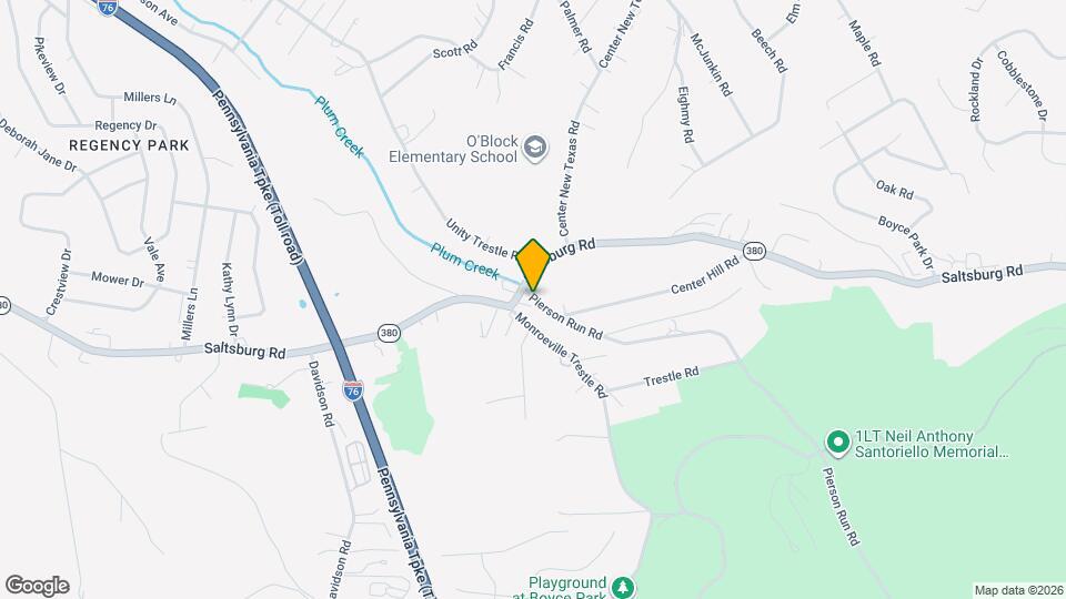 406 Pierson Run Rd Map and Location Details