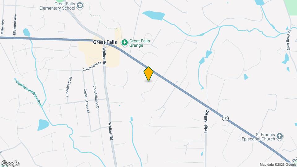 9701 Georgetown Pike Map and Location Details