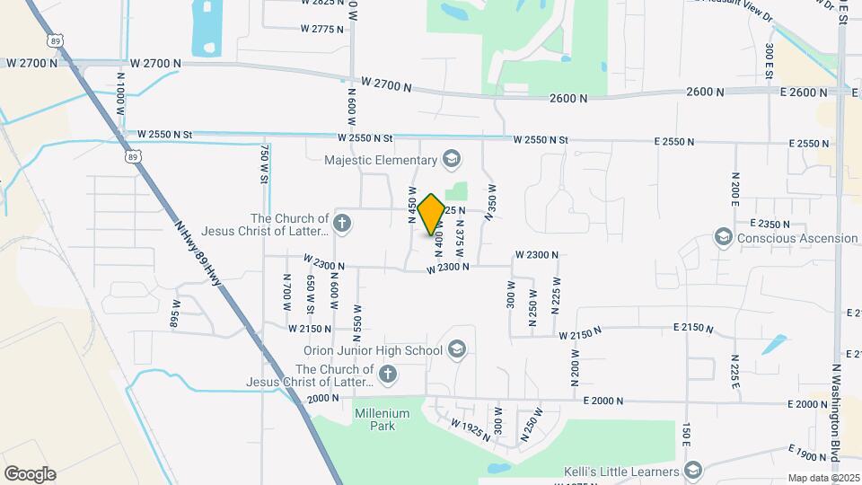 2353 N 400 W Map and Location Details
