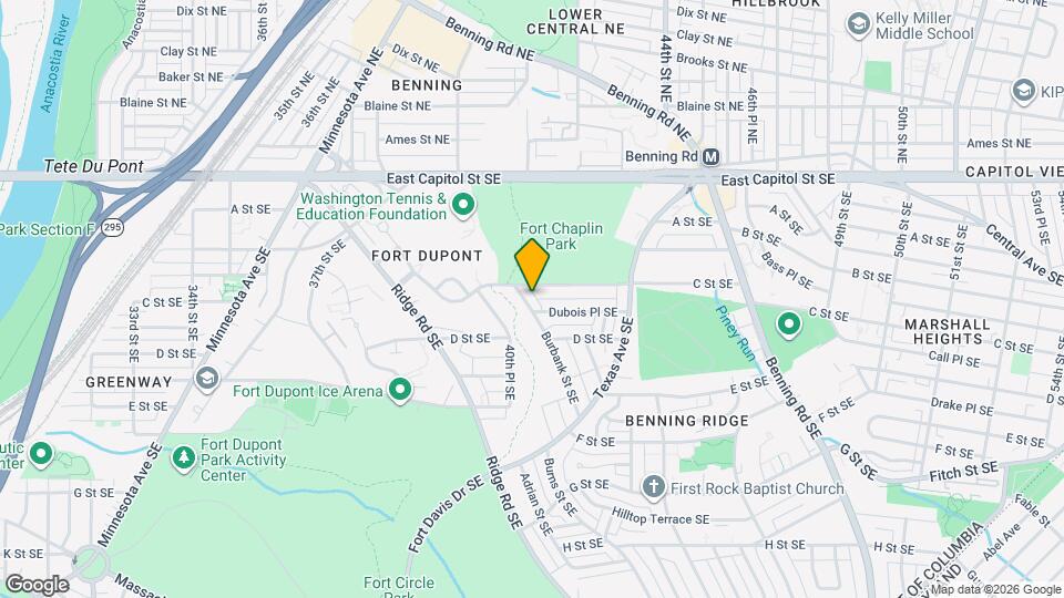 312 Burbank St SE Map and Location Details