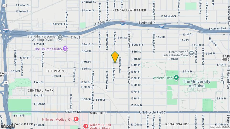 353 S Zunis Ave Map and Location Details
