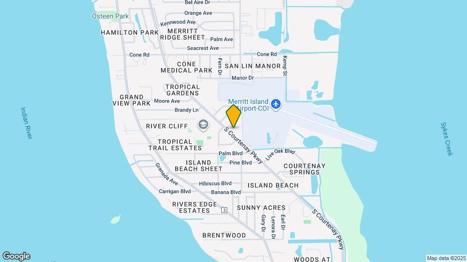 940 S Courtenay Pkwy Map and Location Details
