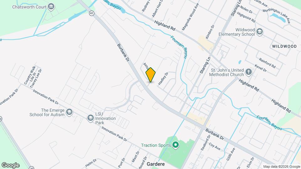 828 Northbrook Dr Map and Location Details