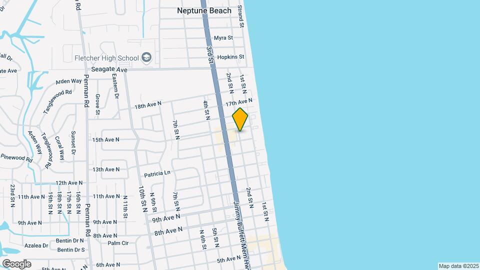 1537 2nd St N Mapa y Detalles de la Ubicación