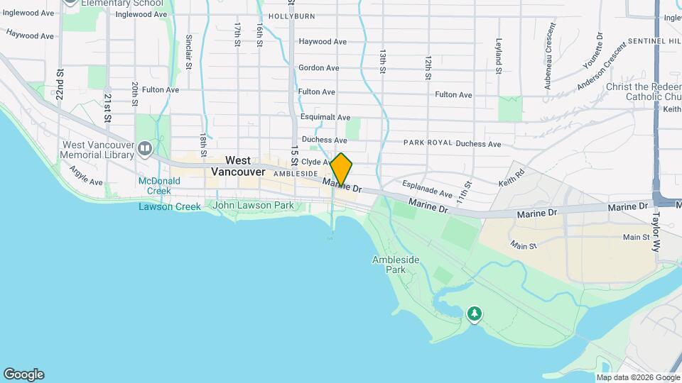 1375 Bellevue Av Map and Location Details