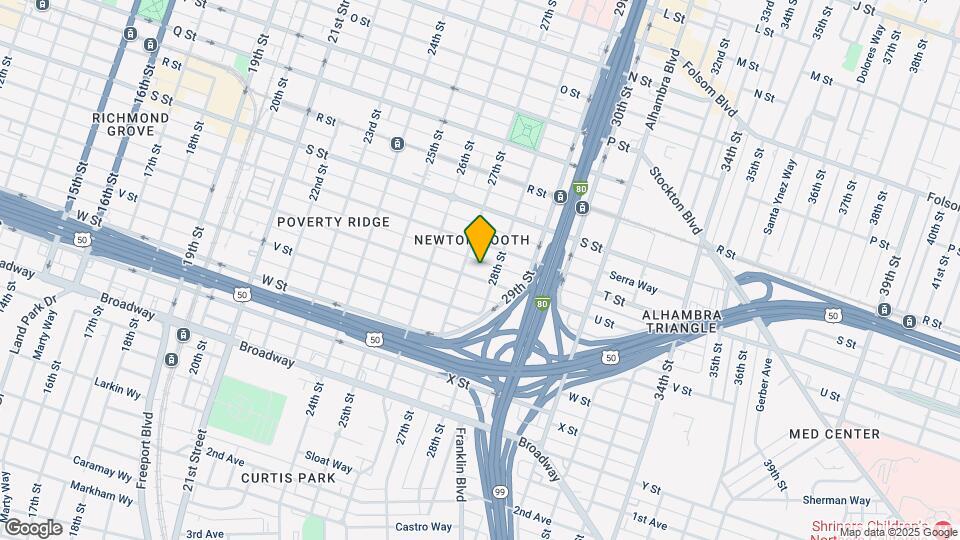 2719 U St Map and Location Details