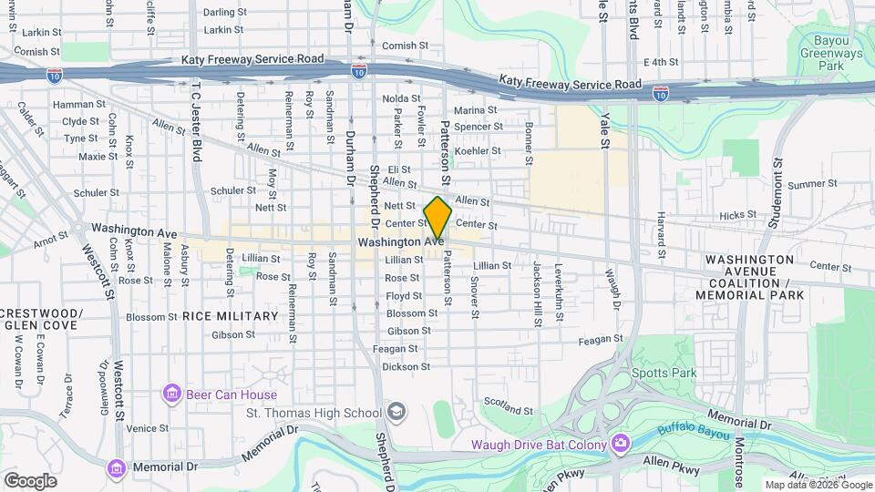 953 Patterson St Map and Location Details