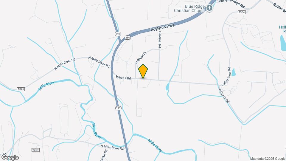 2187 Jeffress Rd Mapa y Detalles de la Ubicación