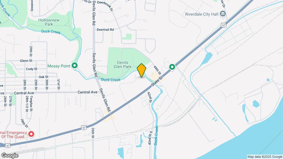 4111 Creek Hill Dr Map and Location Details