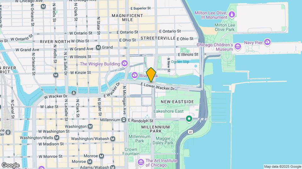 236 E Wacker Dr Map and Location Details