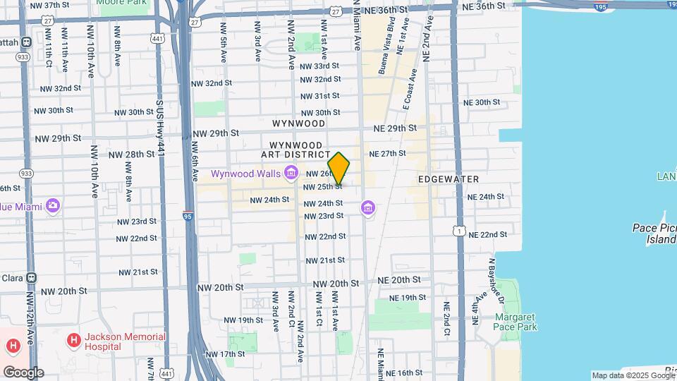 AMLI Wynwood Mapa y Detalles de la Ubicación