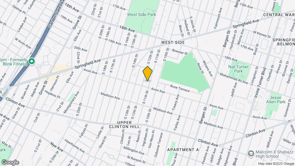 753 S 11th St Map and Location Details