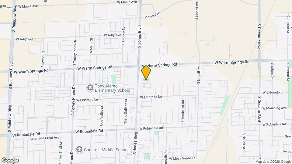 6016 Sombria Ridge Ave Map and Location Details