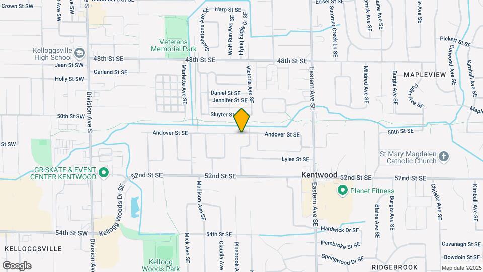 540 Andover St NE Map and Location Details