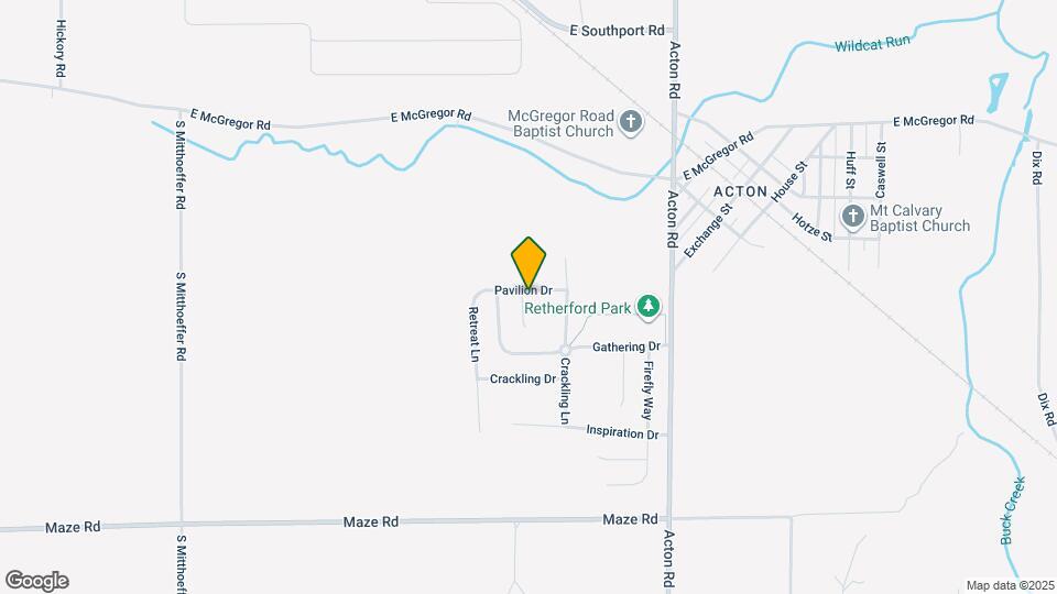 8023 Pavilion Ct Map and Location Details