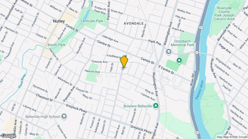 60 Union Ave Map and Location Details